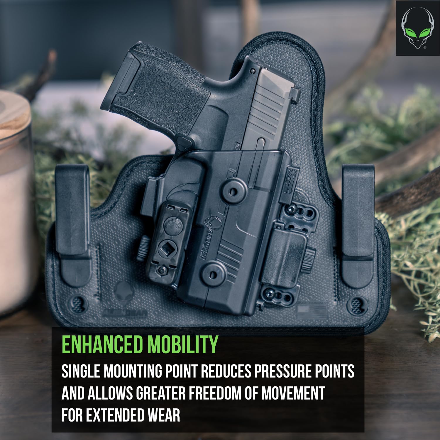 小物 AW05 GENERAL RESEARCH HOLSTER BAG GunAlly Concealed Carry Gun Bag .32 IOF Pistol Walther PPK Size