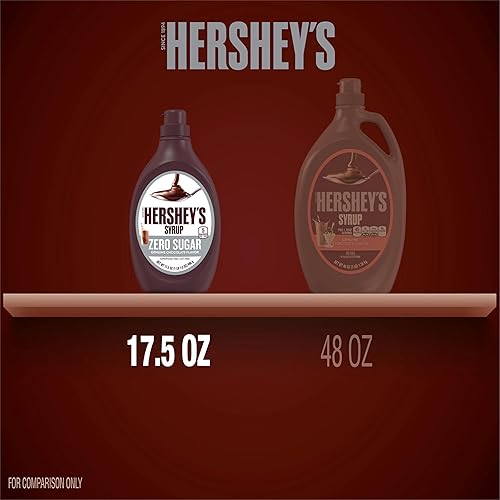 Miniatura 7 de Jarabe de chocolate libre de azúcar Hershey's, 17.5 oz