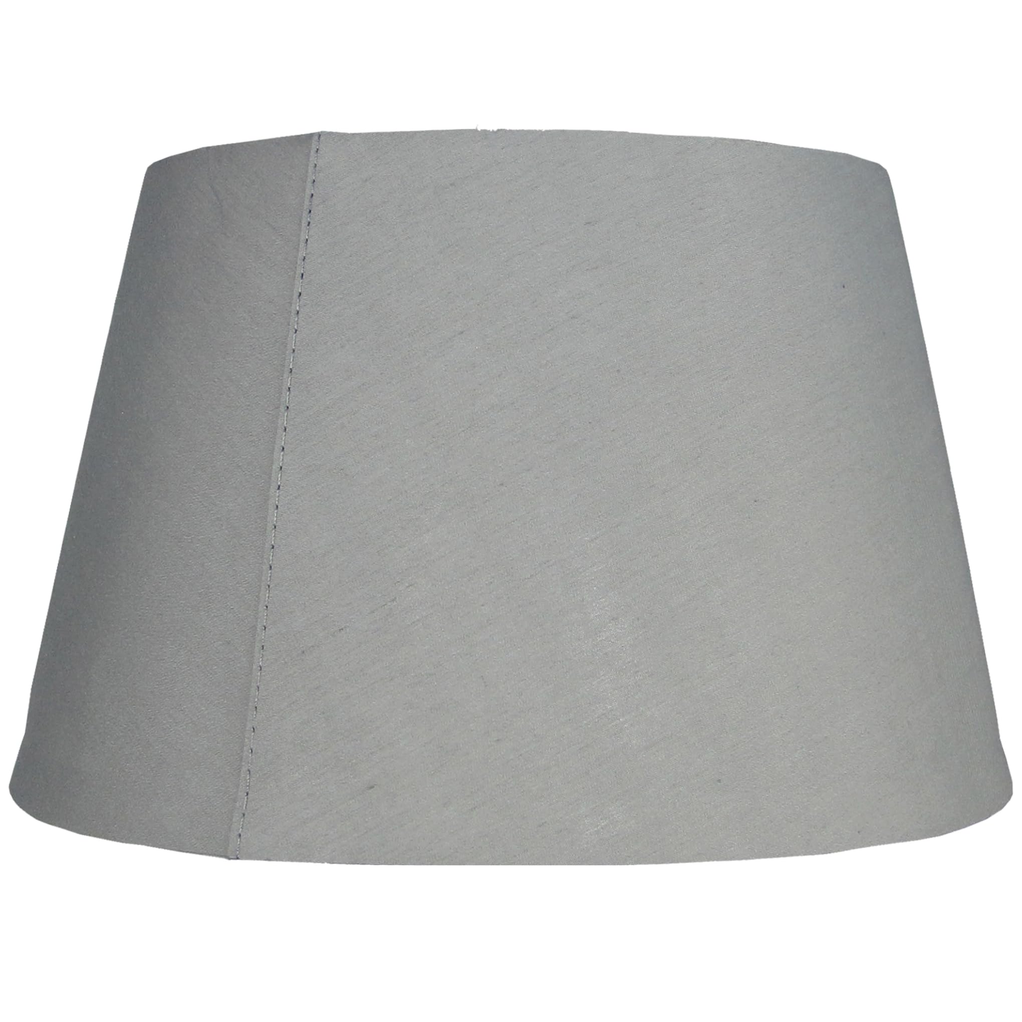 Loxton Lighting Gray Cotton Drum Pendant Lamp Shade, Grey, 10Inch (25Cm) Dia' Ideal For Bedrooms, Living Rooms And Hallways