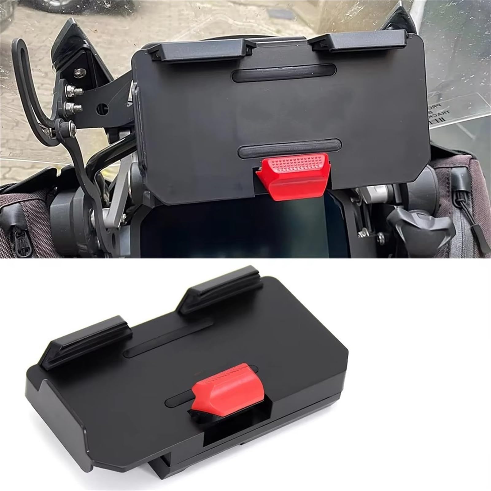Portacellulare Moto Manubrio Per BMW R1300GS R1300 GS R 1300 GS R1300gs Supporto moto Supporto telefono rosso bianco con ricarica rapida USB Caricabatterie wireless