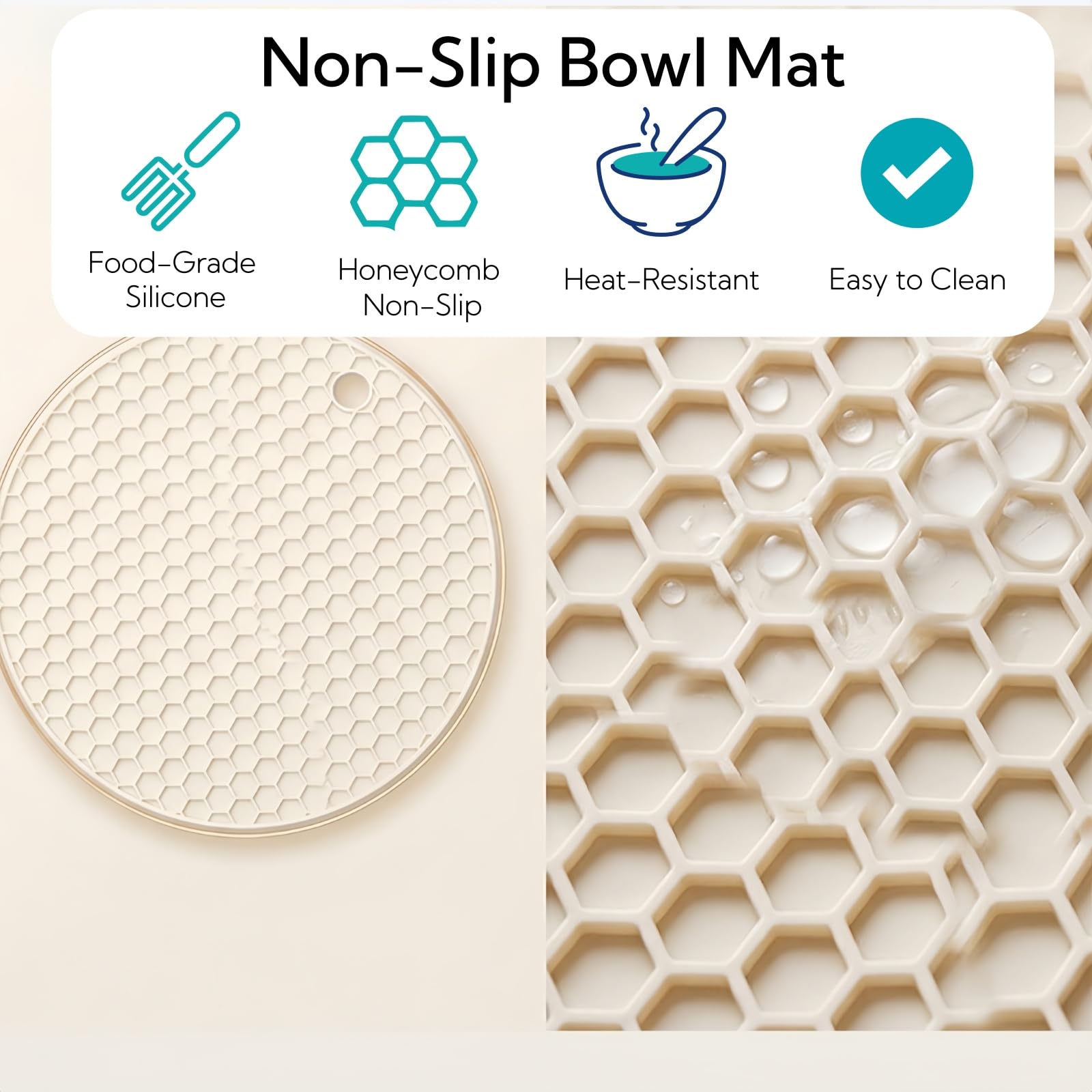 Set di 2 ciotole per cani rialzate, senza fuoriuscite, per razze piccole, 1 ~ 1,5 tazze, ciotole per cani in acciaio inossidabile 304 con supporto regolabile in altezza da 17,8 cm, in metallo lavabile