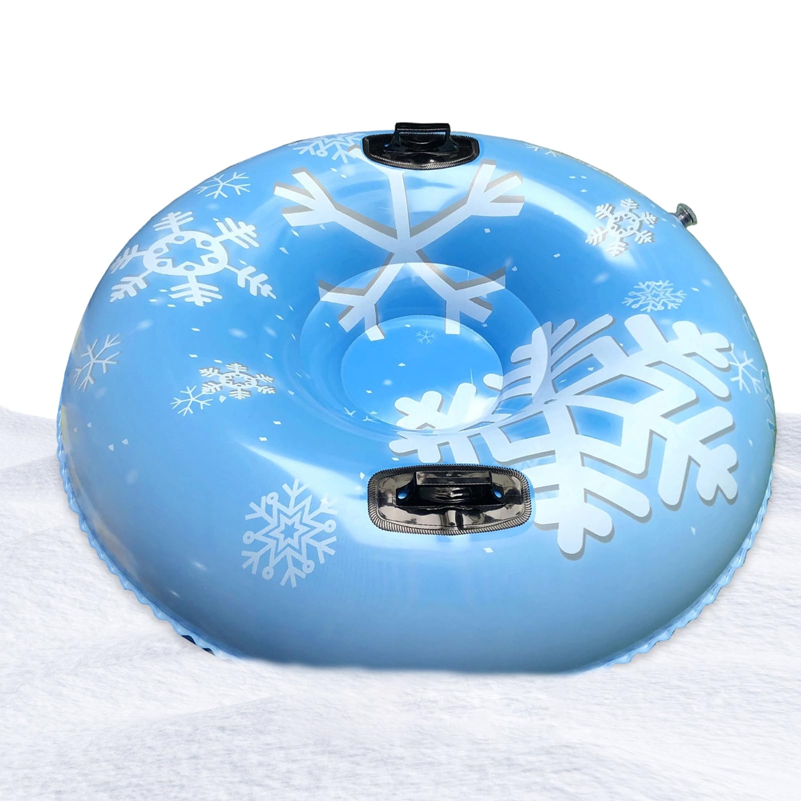 Tube à neige gonflable pour extérieur - Pour allée d'hiver, allée, piscine, plage, fête