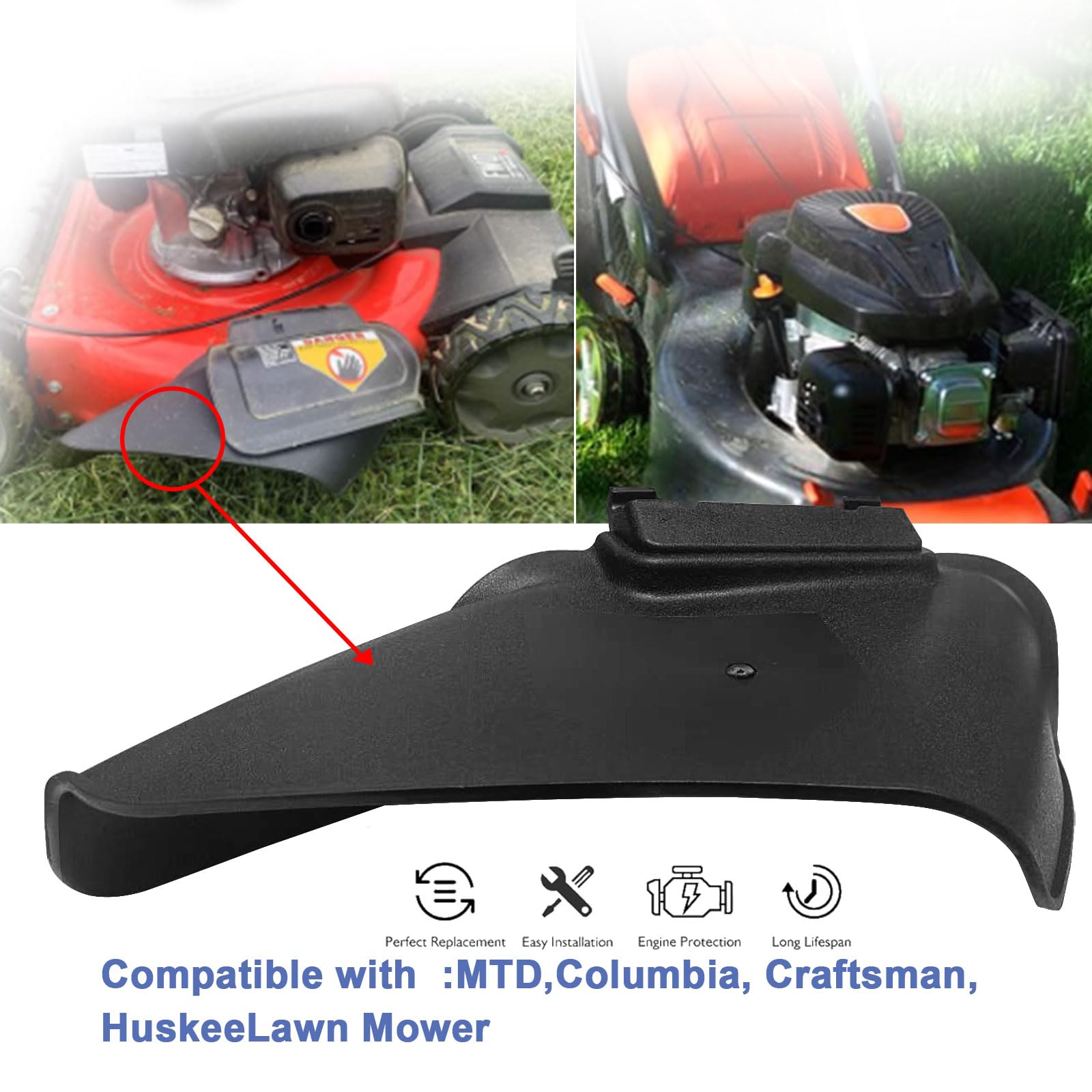 731-07486 Goulotte De Décharge Latérale Compatible Avec