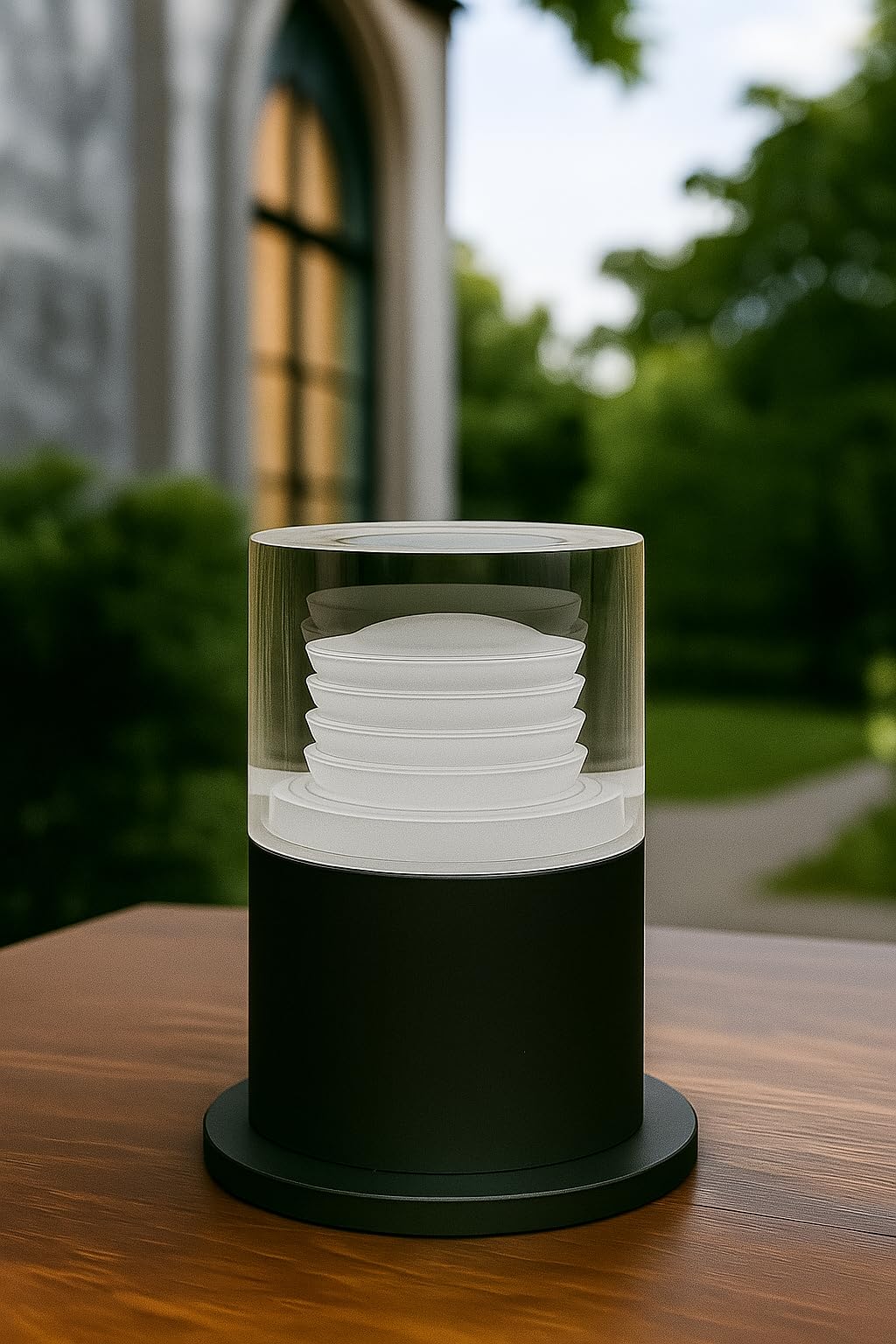 Weldecor Outdoor LED Light for Pathway, Garden & Gate Pillar – Waterproof Decorative Lamp with Diffuser (Warm/White Lighting)-image-21