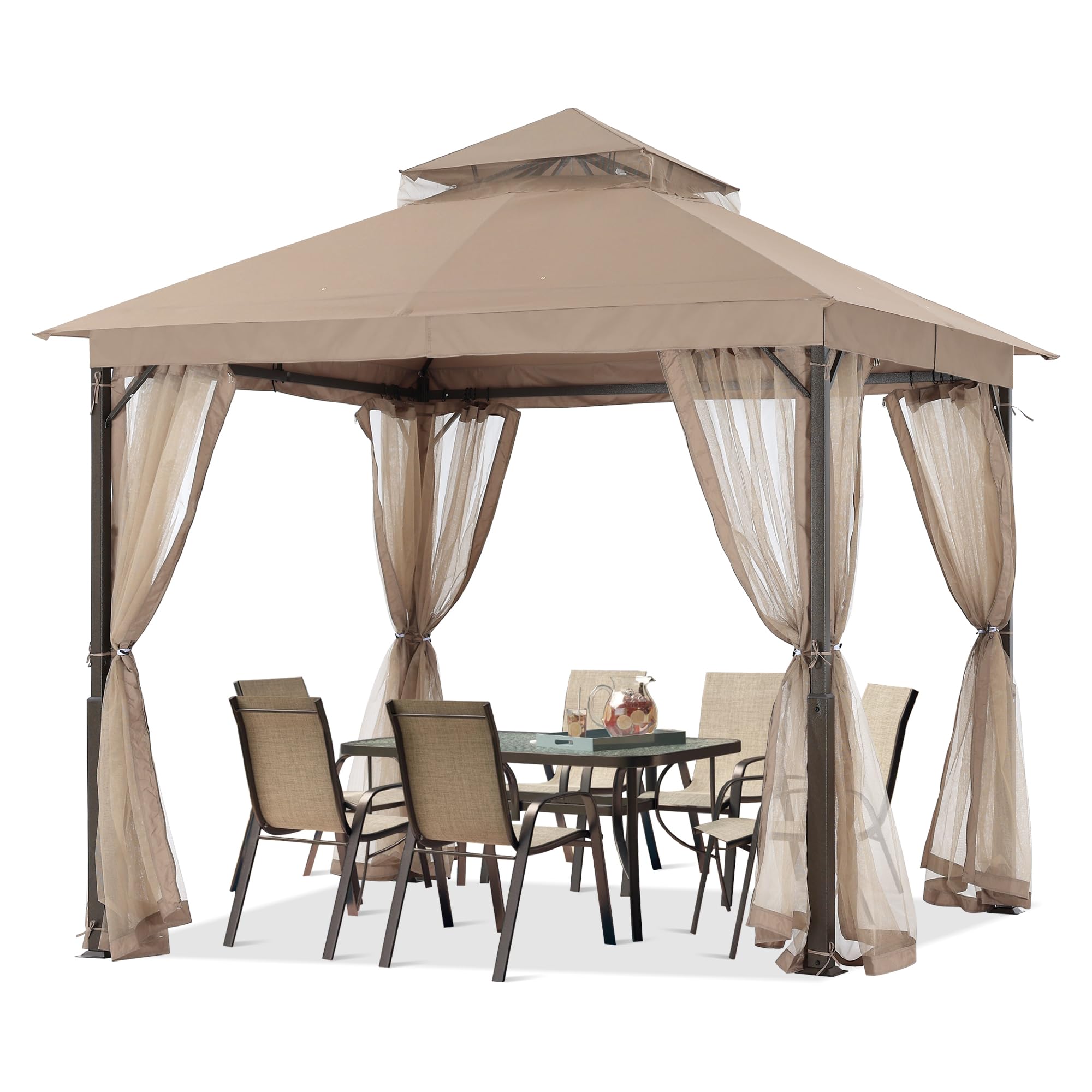ABCCANOPY 9x9 Double Roof Gazebo
