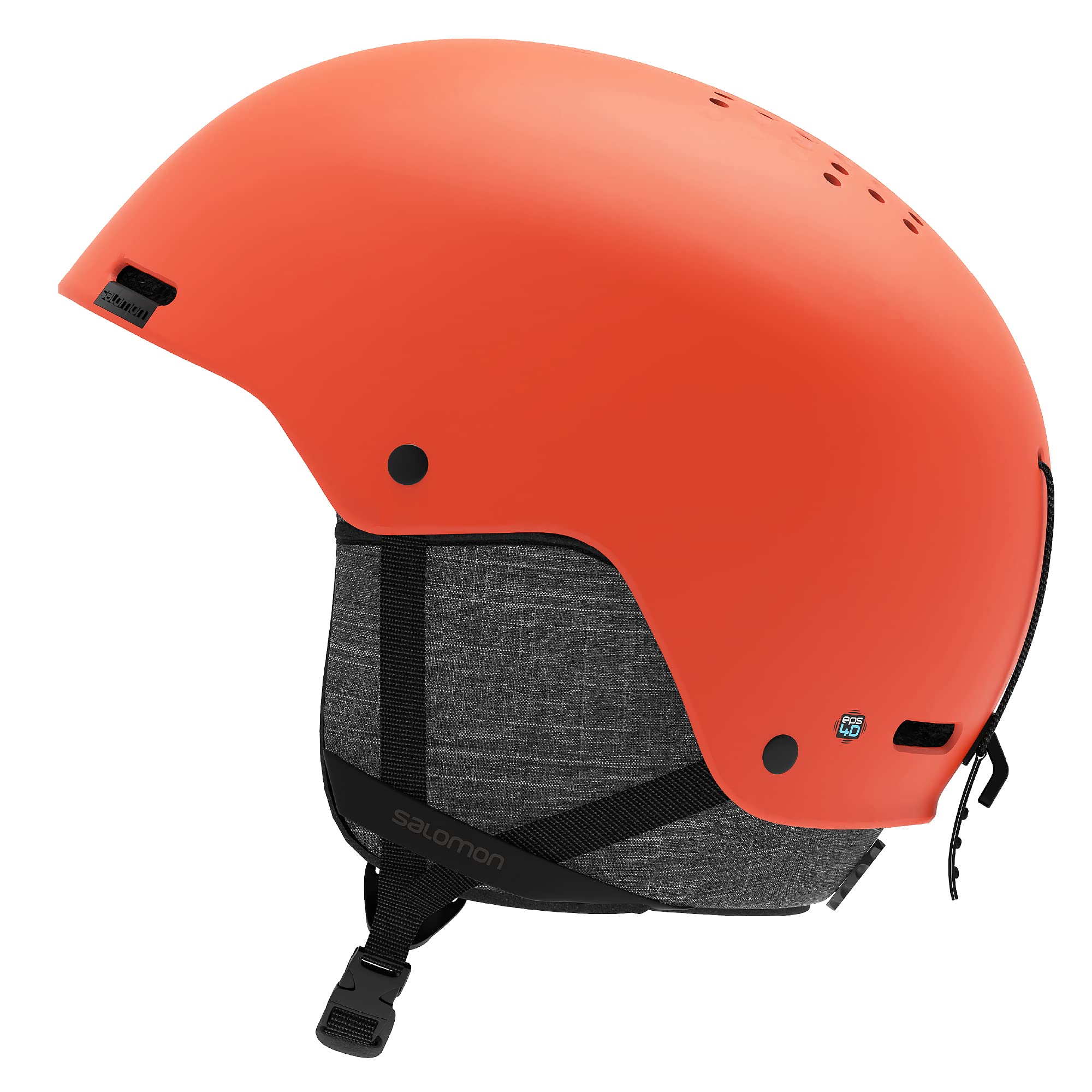 casque ski salomon orange de et de Snowboard pour Hommes Salomon, Coupe Ajustable, Taille S, circonférence de la tête 53-56 cm, Brigade, Rouge (Red Orange), L41162800 Sports et Loisirs SALOMON Osmo /noir /flash tonic