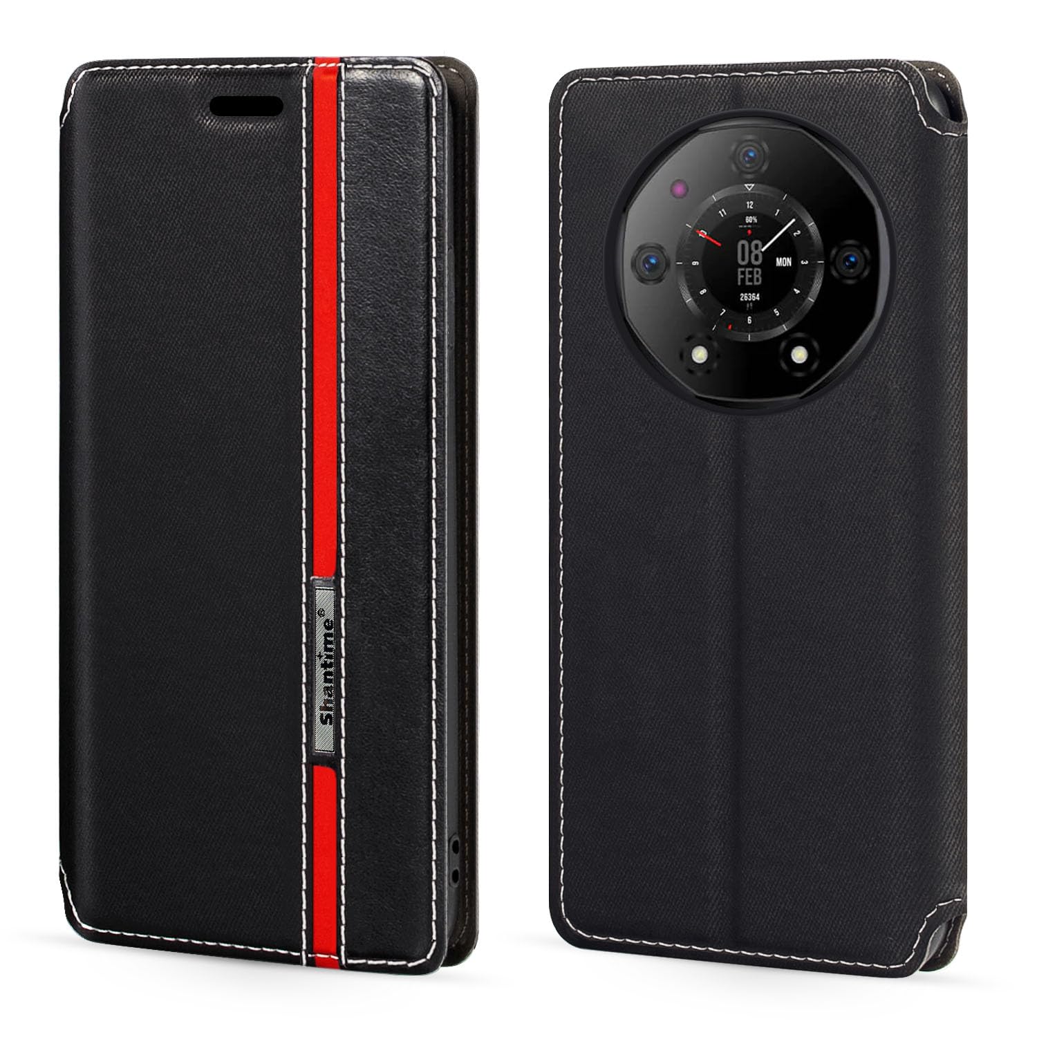 Funda Xiaomi Redmi Note 12 4G Con Cubierta Deslizante Para Cámara Y Soporte Magnético - Armadura Ultrafina Antigolpes PC+TPU