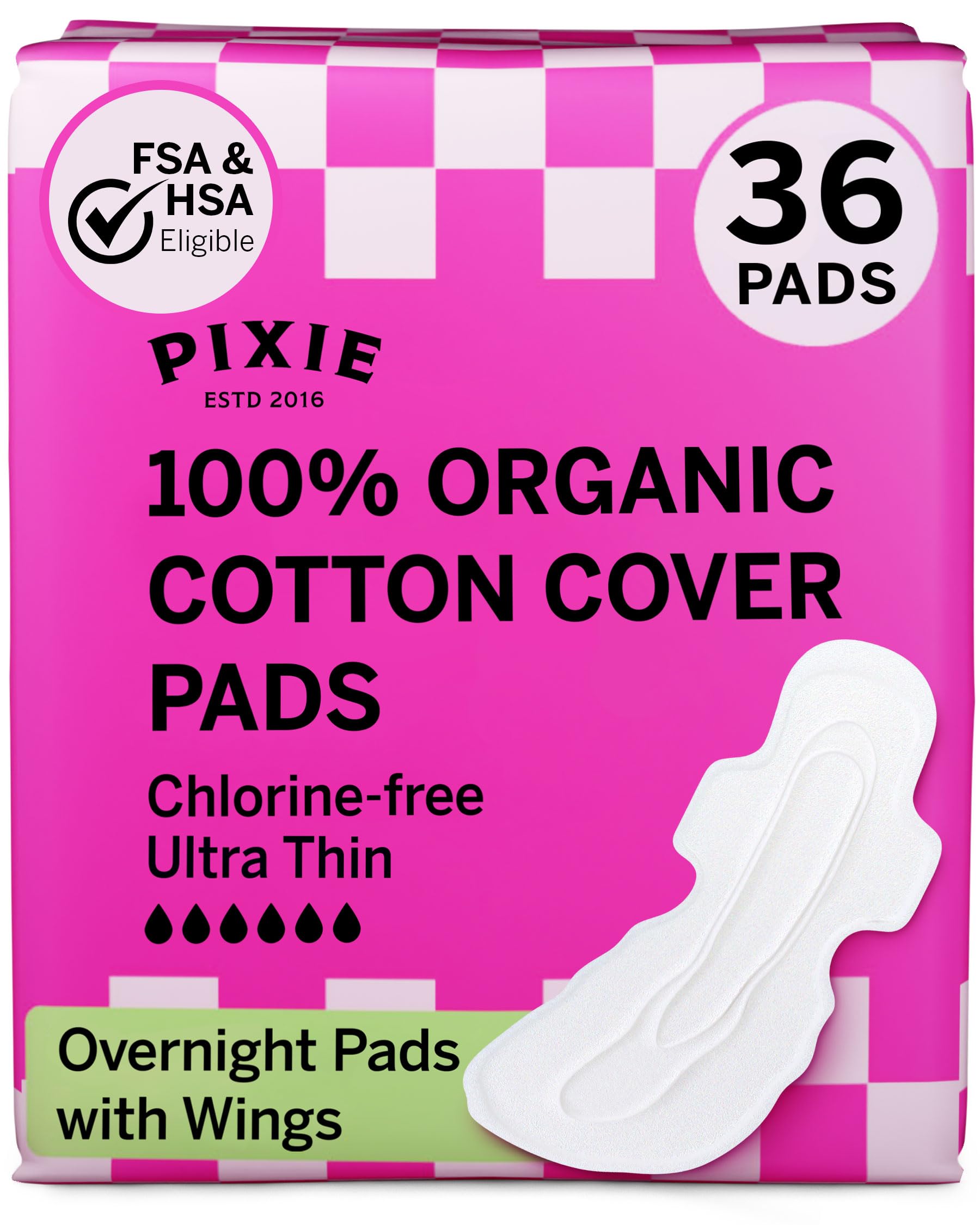 Pixie Organic Cotton Pads