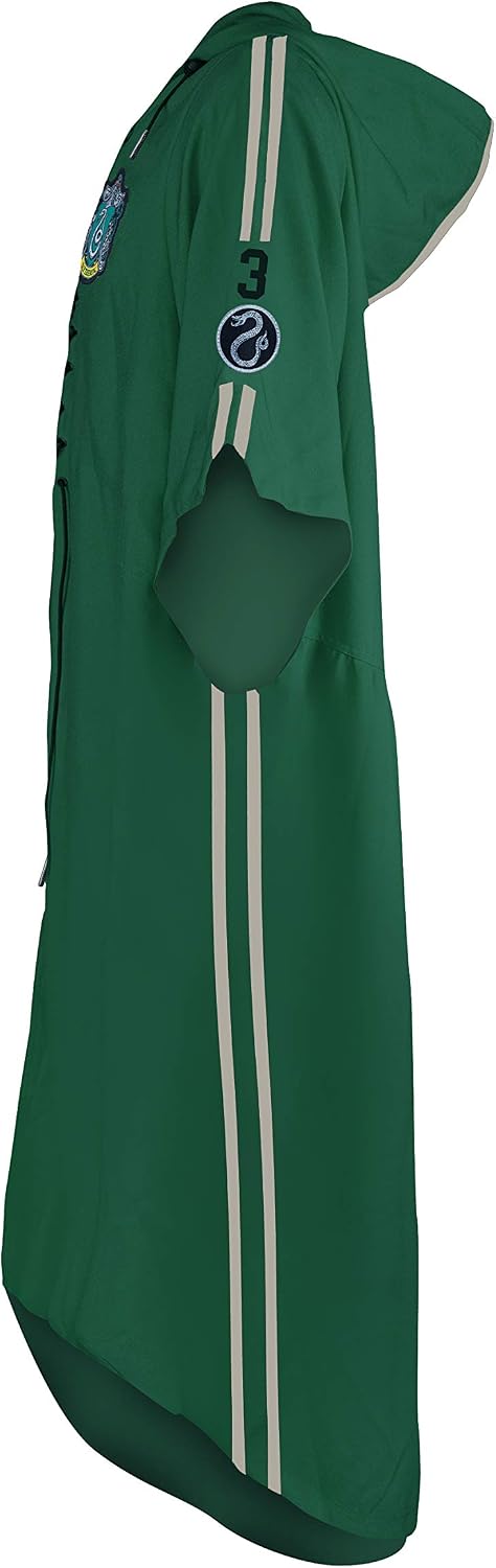 Cinereplicas - Harry Potter - Slytherin Quidditch Robe - Personalized - Authentic Official Tailored - Size S - Image 4