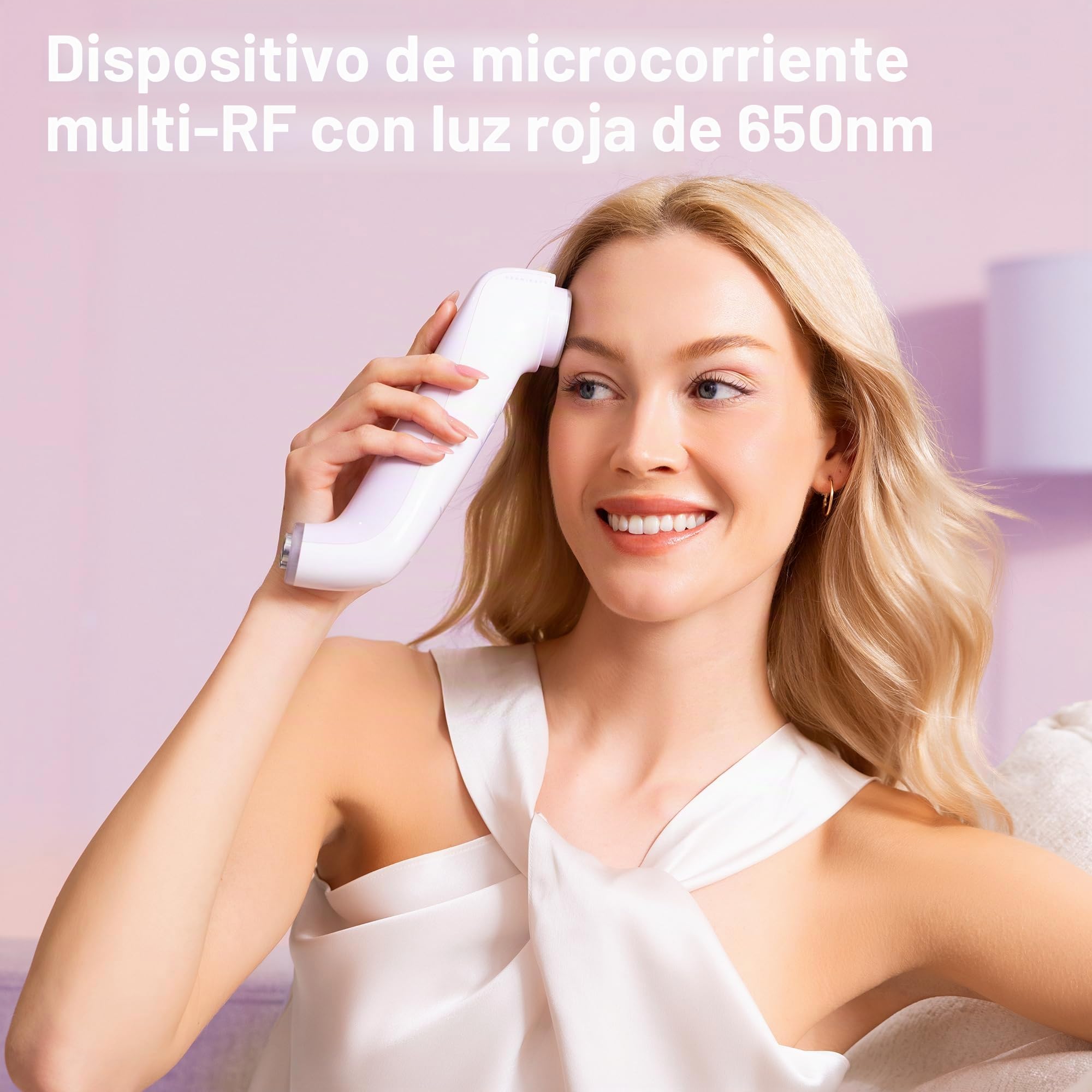 DermRays Dispositivo de belleza multifuncional M1,4 en 1, dispositivo facial de microcorriente para uso doméstico, dispositivo antienvejecimiento, para reafirmar la cara, arrugas, levantamiento