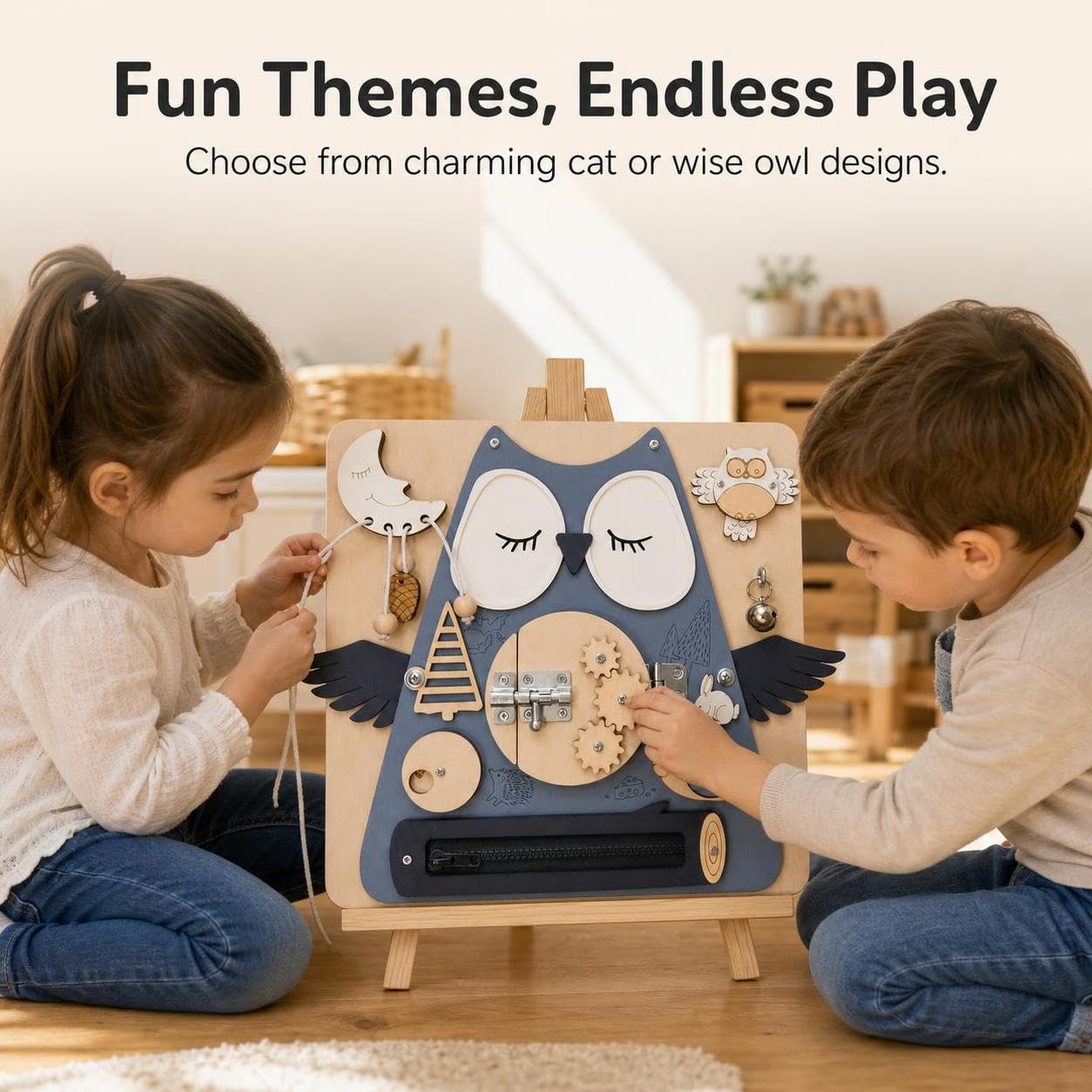Tablero Sensorial Busy Board