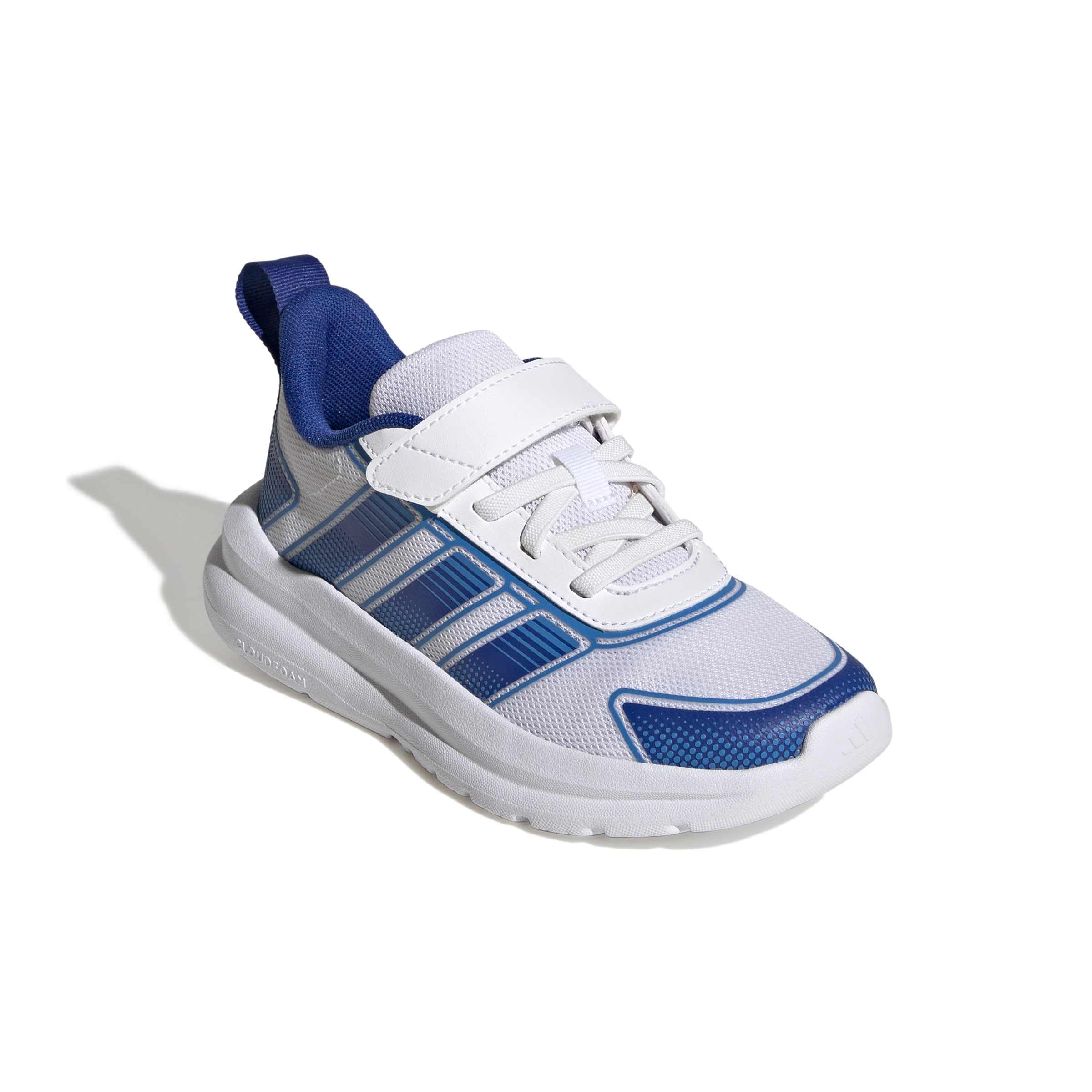 adidas Uniseks - dzieci Tensaur Run 4.0 Children Shoes, ftwr white/team royal blue/bright blue, 33 EU