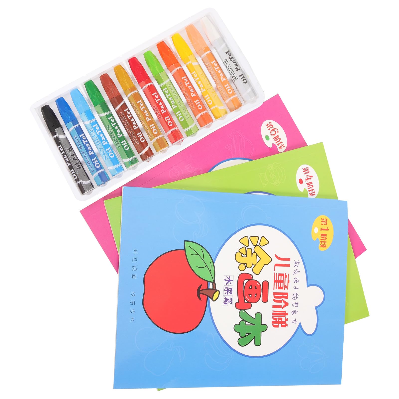 HOMSFOU Libro Da Colorare Per Ragazzo Ragazza Graffiti e Pastelli Riutilizzabili Album Da Colorare Motivi Vuoti Per Disegnare e Giocare Regalo Educativo Sicuro