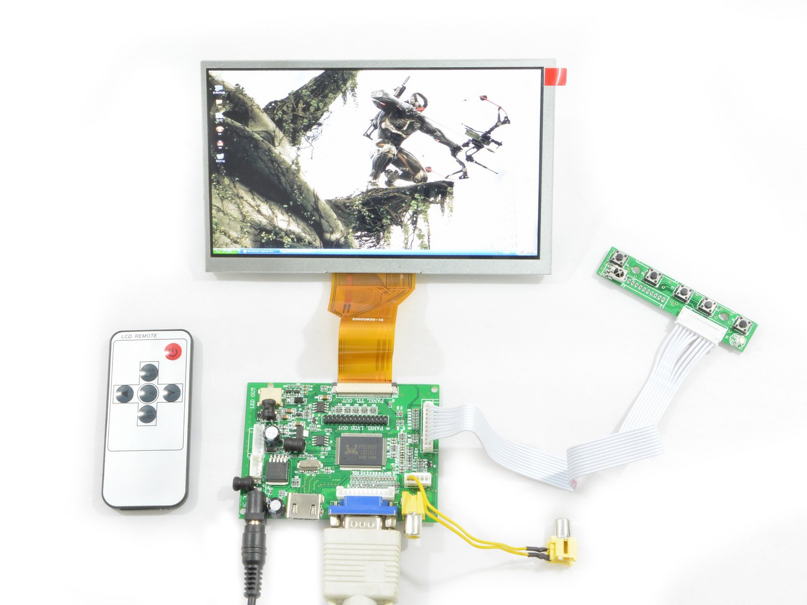 Amazon.co.jp: NJYTouch PCB800099 HDMI VGA AVコントローラボードと