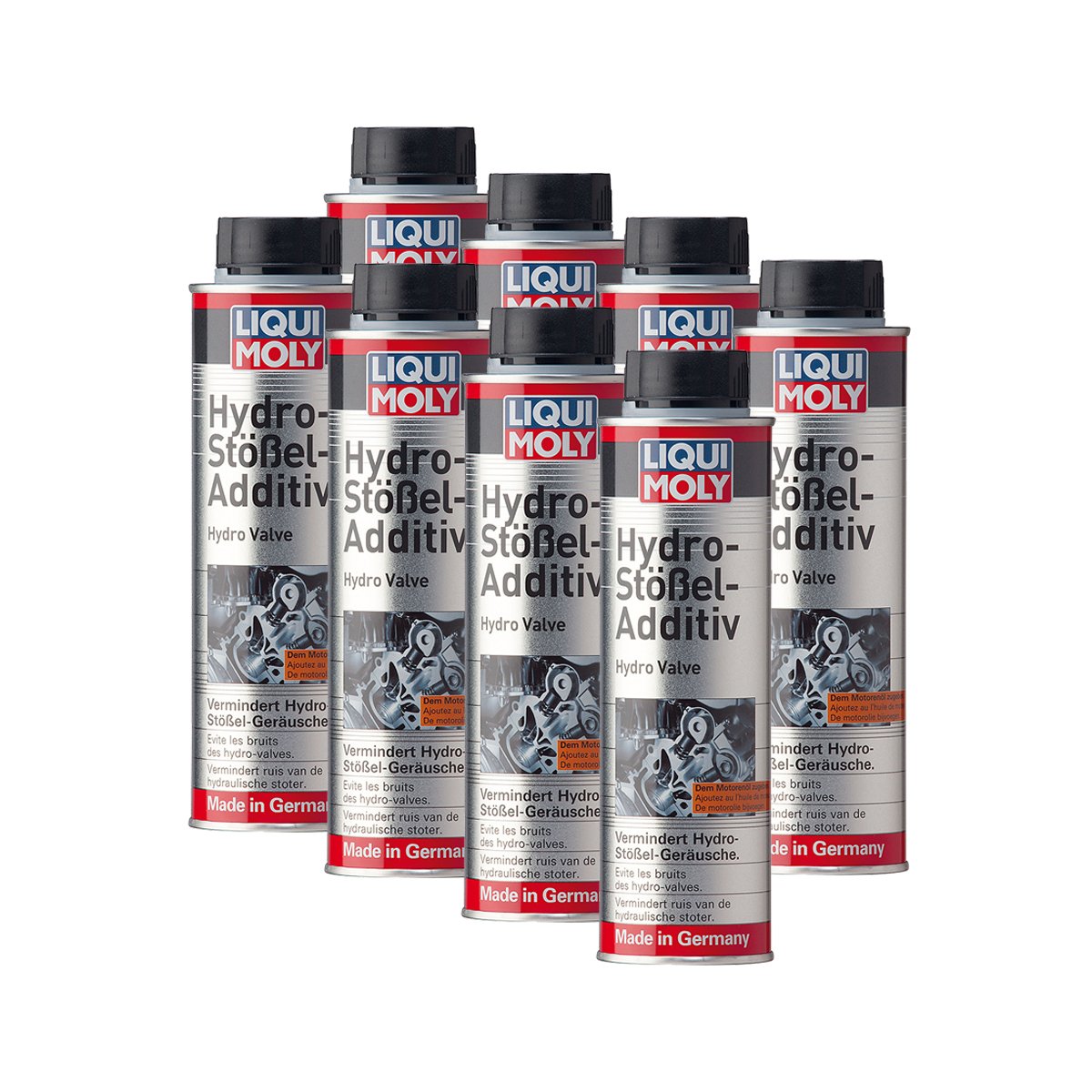 8 x Liqui Moly 1009 Hydro de mortero de additiv 300 ml