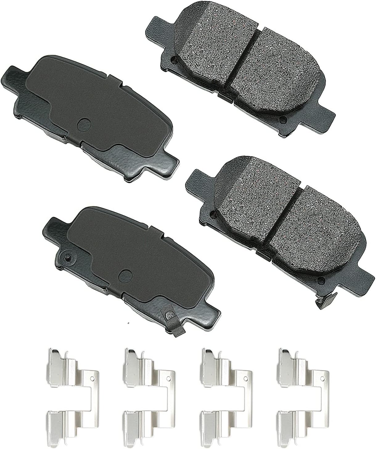 Akebono Ultra-Premium Ceramic Rear Disc Brake Pads