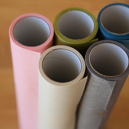 Miniatura 20 de Shoji - Rollo de papel (11 x 118 pulgadas), papel de repuesto para pantalla Shoji, Shoji Gami japonés, fabricado en Japón, verde salvia pálido Verde