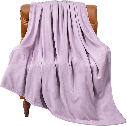 Miniatura 44 de BEDELITE Fleece Blanket White Throw Blanket for Couch & Bed, Luxury Plush Cozy Fuzzy Blanket 50" x 60", Super Soft Warm Lightweight Throw Blanket