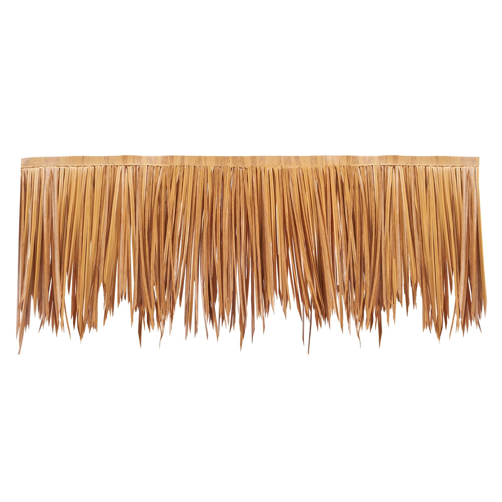 VEVOR Künstliches Strohdach, 500x40 cm, mexikanischer Stil, Strohdachrolle aus PE, Palmdach, Reetdach, Ideal für Terrassen-, Pool-, Strand-, Pavillon- und Hawaii-Party-Dekoration