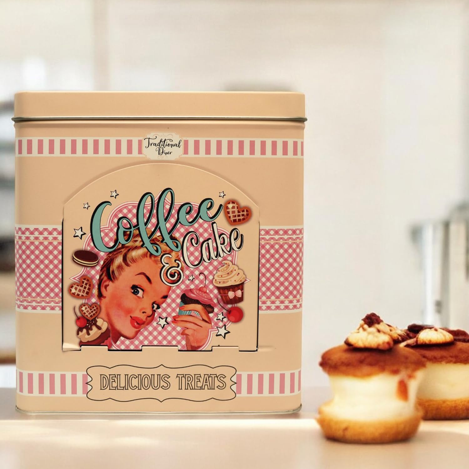 ヴィンテージ♡カップケーキ型ボックス♡陶器♡ジャンクショー