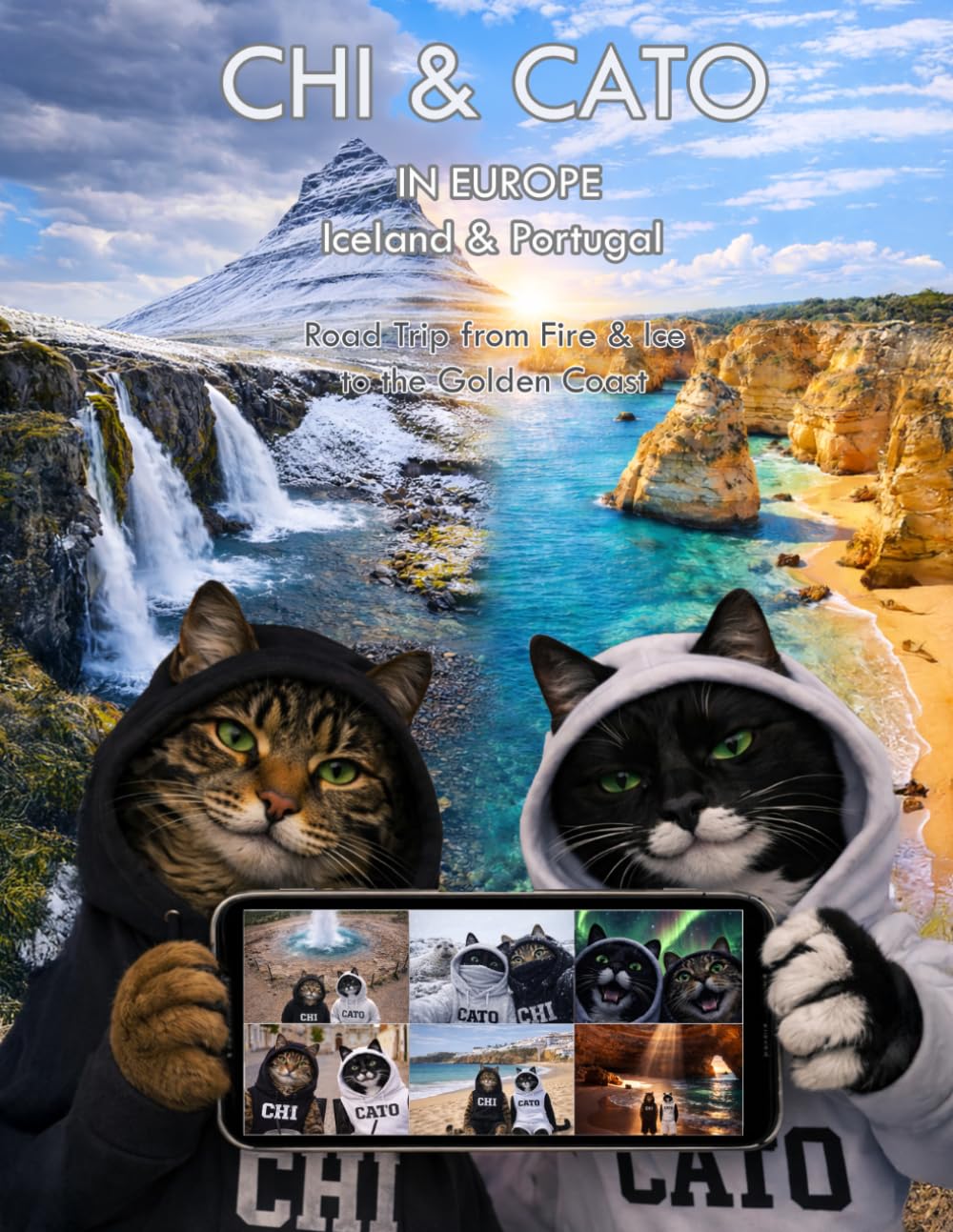 CHI & CATO IN EUROPE: Iceland & Portugal - Road Trip from Fire & Ice to the Golden Coast