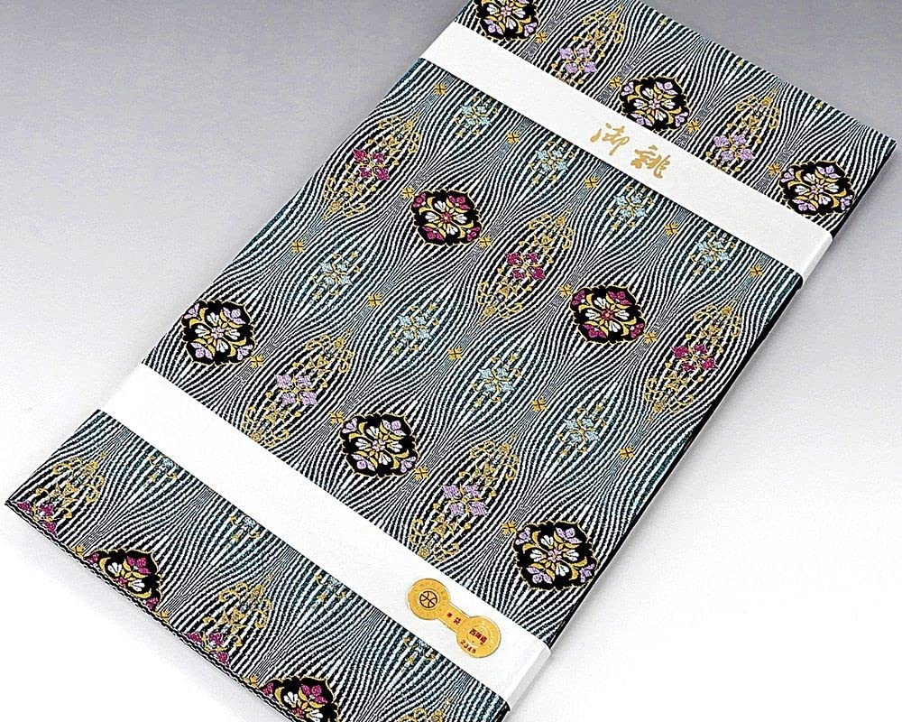 Amazon.co.jp: 袋帯 仕立済 正絹 西陣 帯匠山下謹製 波衣 綴れ袋帯