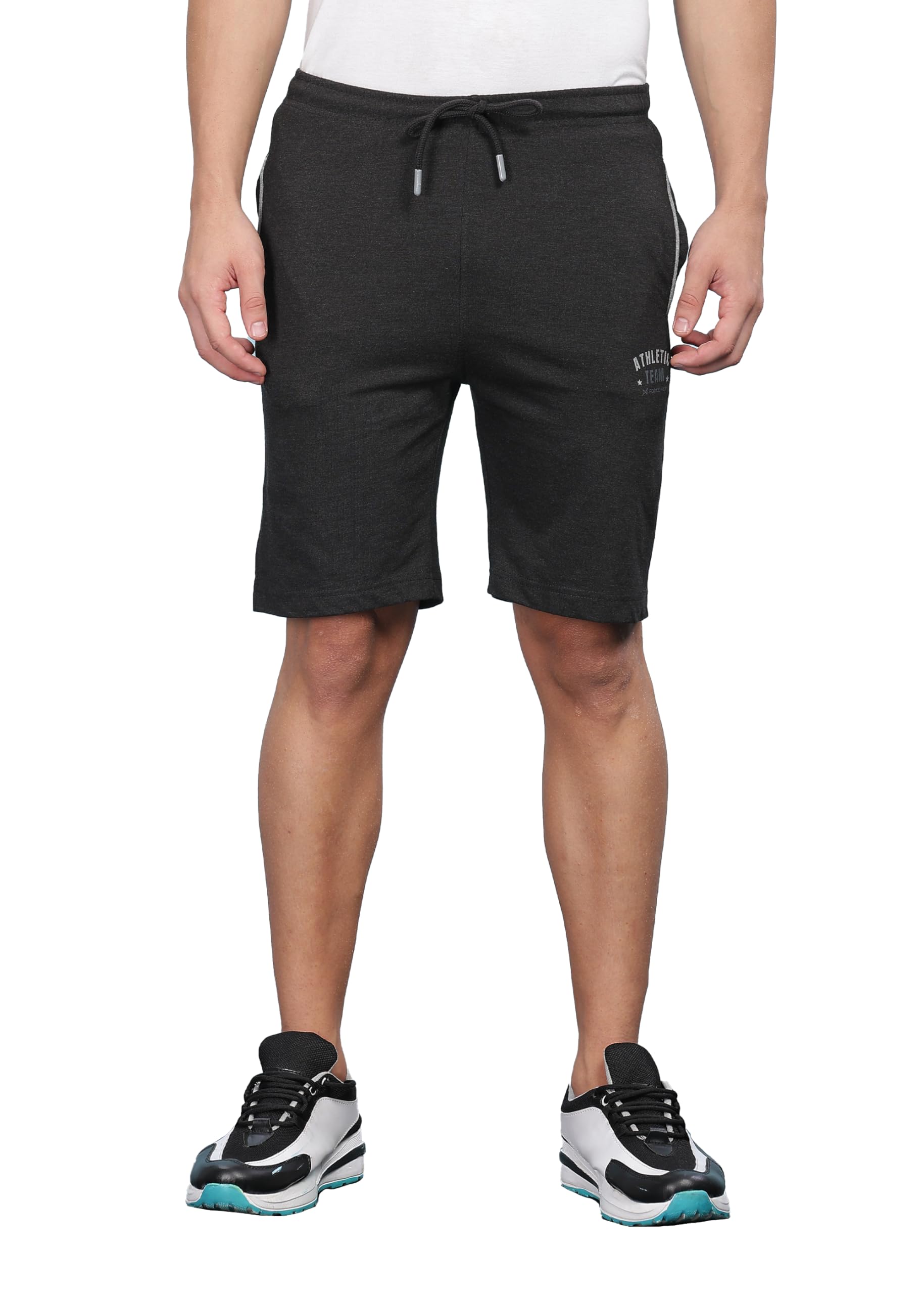 force nxt Bermuda Shorts for Men Pack of 1 Shorts for Men | Stretchable Shorts for Men with Side Pockets | Anti-Odour, Regular fit, Men’s Sports Shorts-picture-40