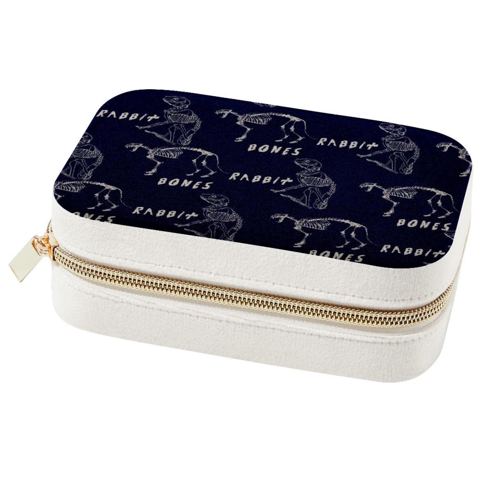 Boîte à bijoux loup portable pour ne plus emmêler vos colliers et bagues