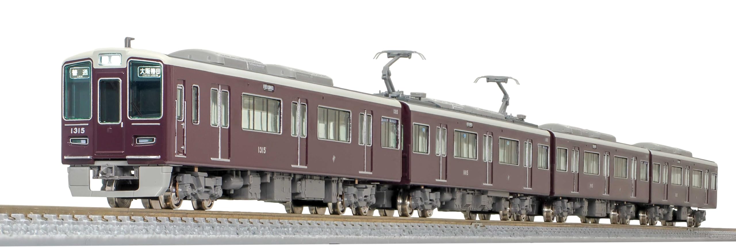 Amazon | グリーンマックス Nゲージ 阪急1300系 車番選択式 8両編成