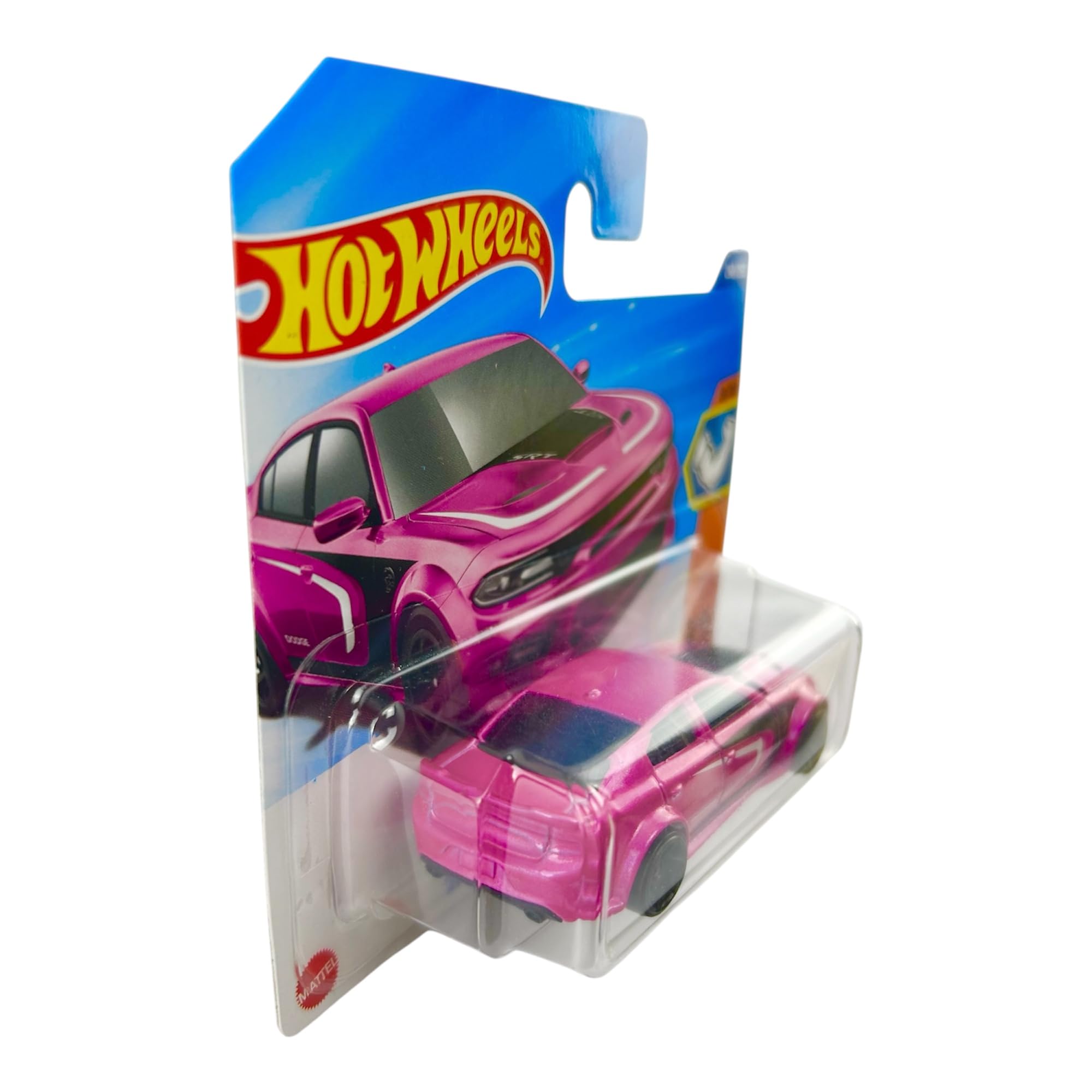 Hot Wheels '20 Dodge Charger Hellcat, Pink, Die-Cast Model Car, 1:64 - Image 3