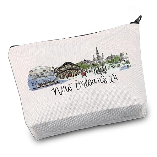VAMSII New Orleans Trip Gift New Orleans LA Travel Cosmetic