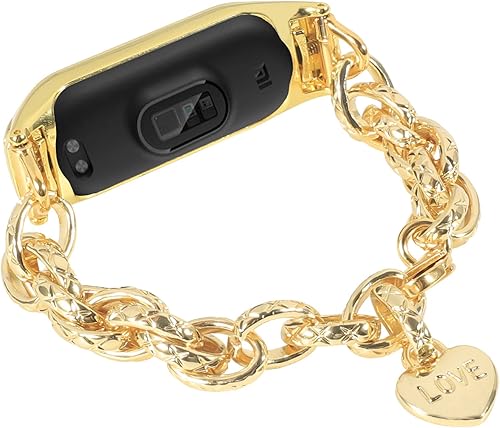 Miniatura 7 de Barcelet - Pulsera de acero inoxidable para mujer, pulsera de metal para Mi Band 5Mi Band 6 (R01)