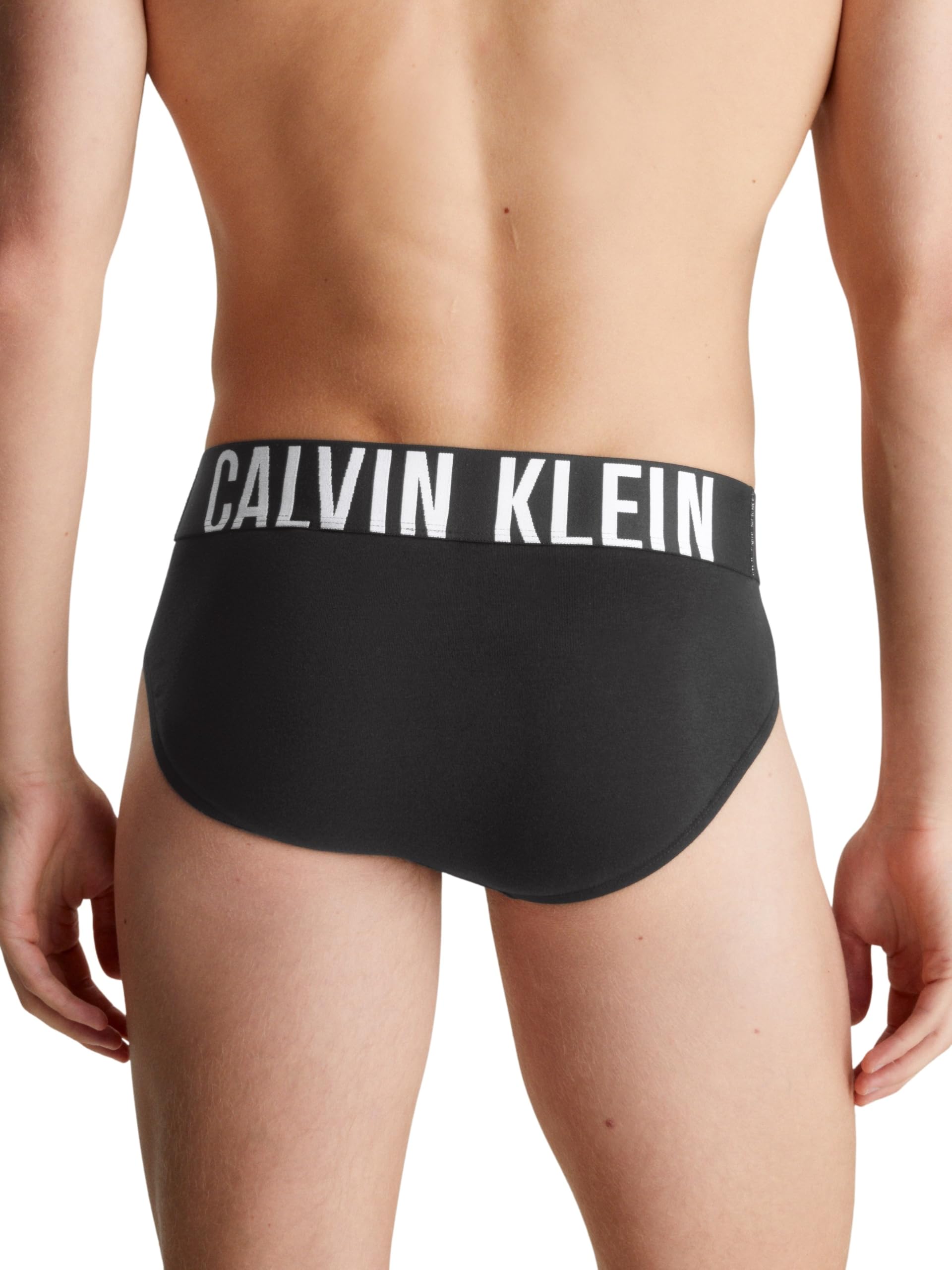 Calvin Klein Hip Brief 3pk 000nb3607a Slip a Vita Bassa Uomo (Pacco da 3)