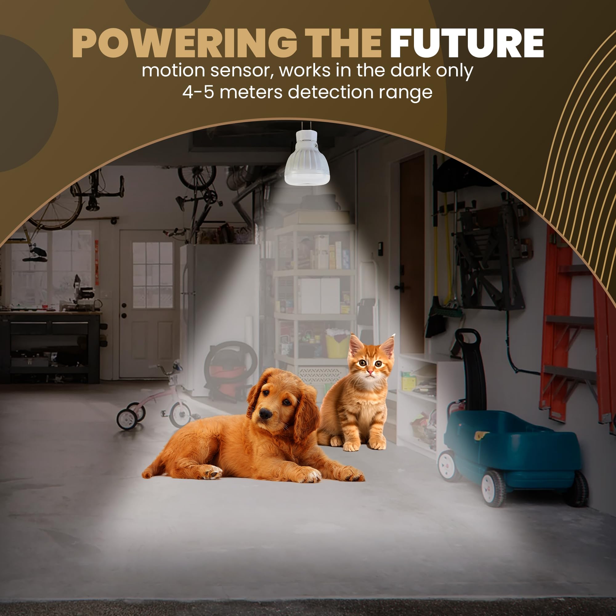 Sensor de movimiento brillante de 5 W, luz nocturna enchufable, salida de CA, color blanco frío, 6500 K, lámpara LED automática activada por movimiento, del atardecer al amanecer, dormitorio, pasillo, 2