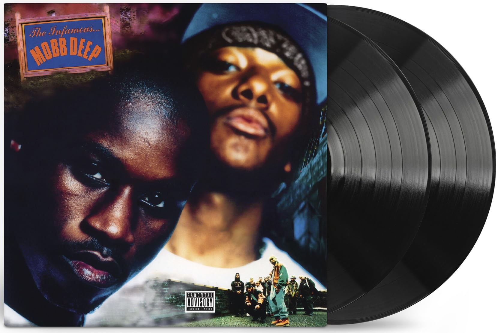 MOBB DEEP INFAMOUS DOUBLE LP VINYL 2LP Black Vinyl Repress (19958414701) EUROPE