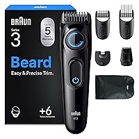 Braun Regolabarba Uomo Series 3, +6 Strumenti Di Styling