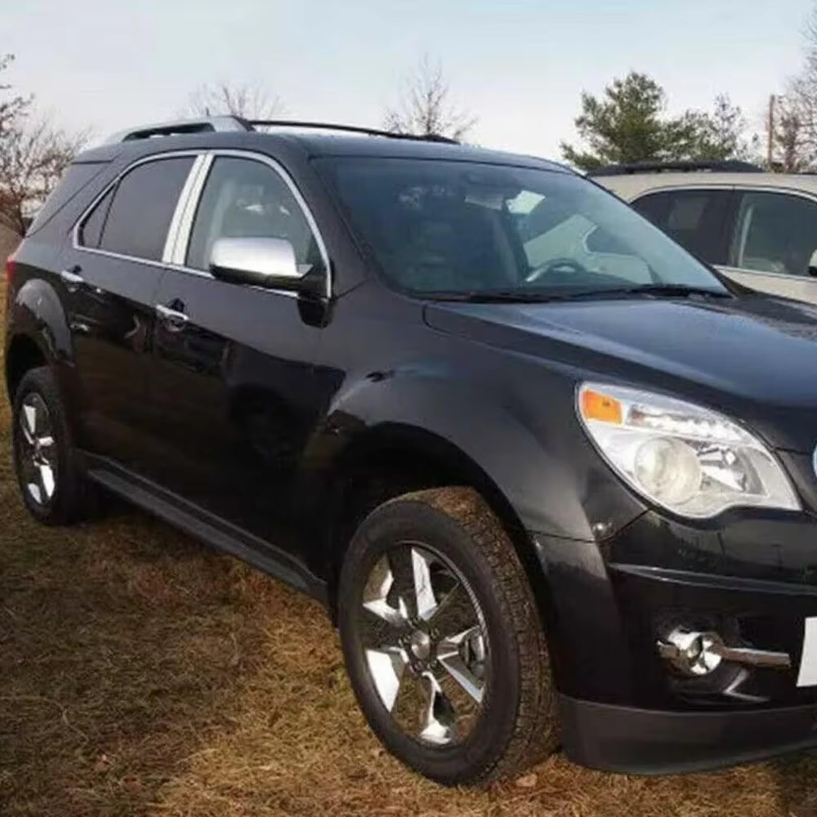 Pokrowce na lusterka skrzydłowe kompatybilne z Chevroletem do Equinox do GMC do terenu 2010-2016 naklejka samochodowa osłona na skrzydło wsteczne drzwi zewnętrzne widok z tyłu obudowa wykończenia