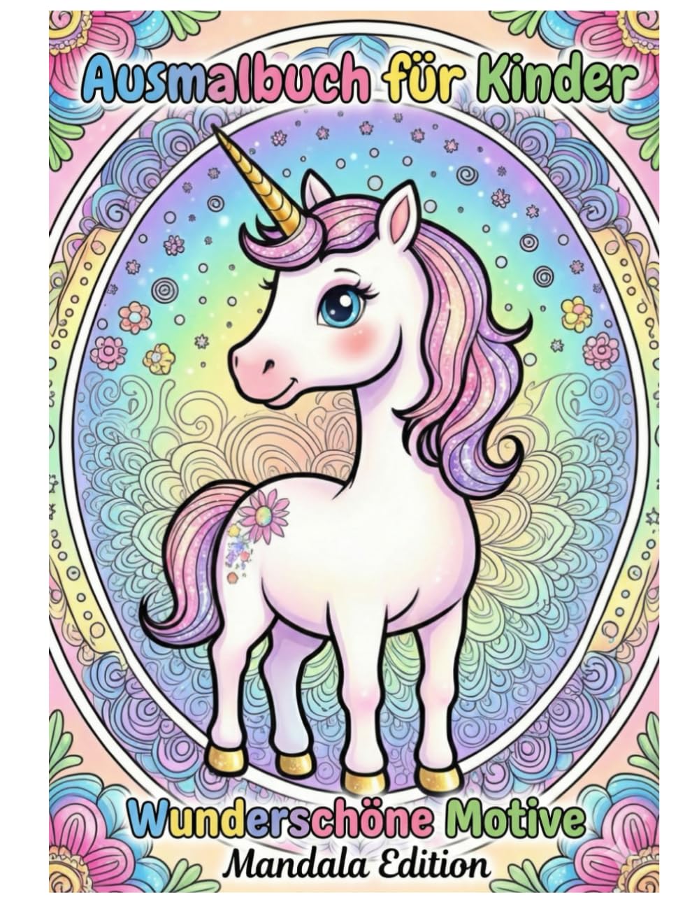 Wunderschöne Motive - Mandala Edition: Ausmalbuch für Kinder