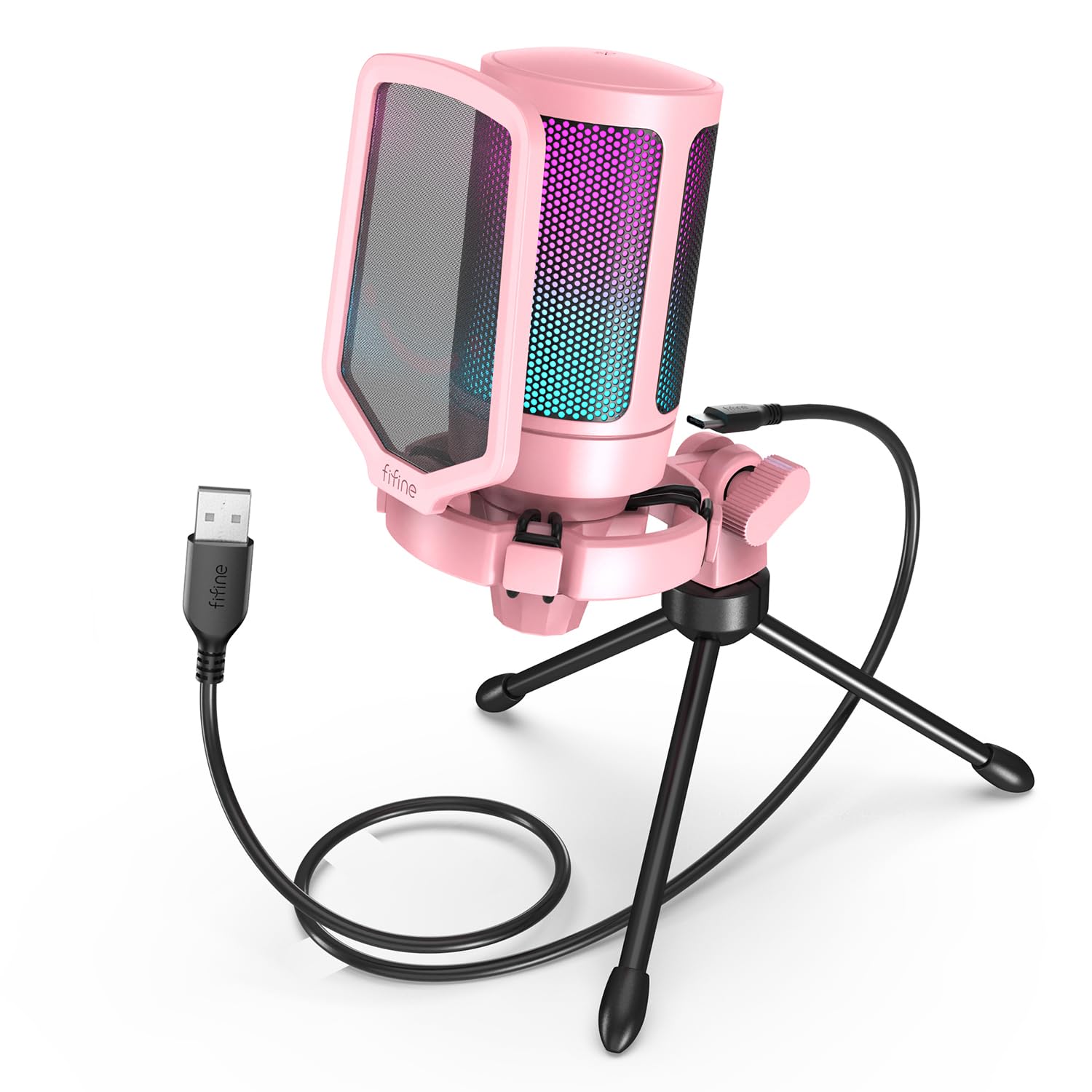 FIFINE USBコンデンサーマイク ゲーム/チャットルーティング用 PCゲー Amazon.co.jp: FIFINE USB コンデンサーマイク ゲーム/チャット
