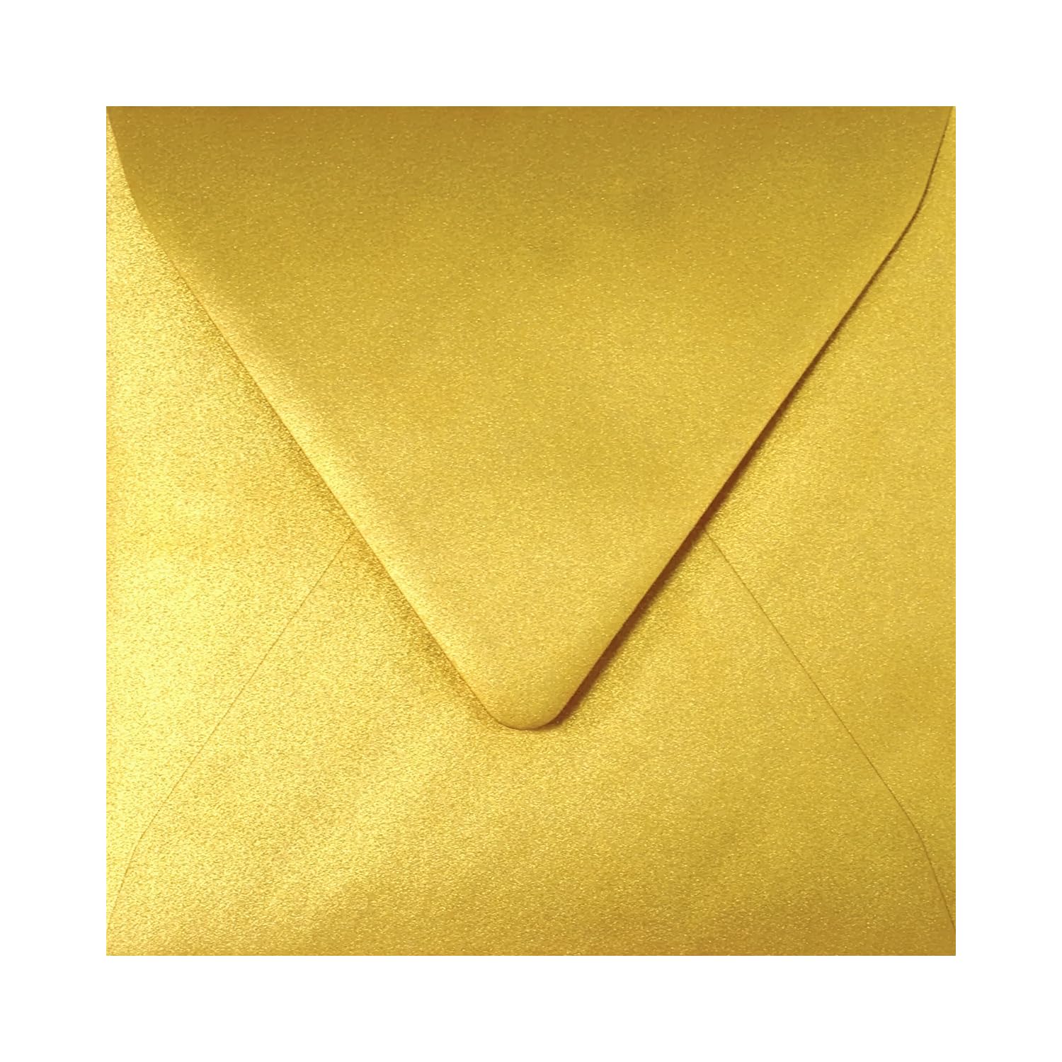 Netuno 100 Square Envelopes Mother of Pearl Gold 17 x 17 cm 120 g Aster Metallic Cherish Golden Envelopes Shiny Elegant Letter Envelopes Chic for Invitations Wedding Birthday