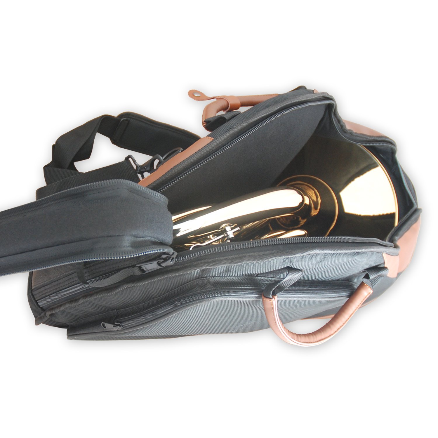 soundman Housse pour Cor Chromatique/Cor d'Harmonie Étui Valise French Horn Gigbag