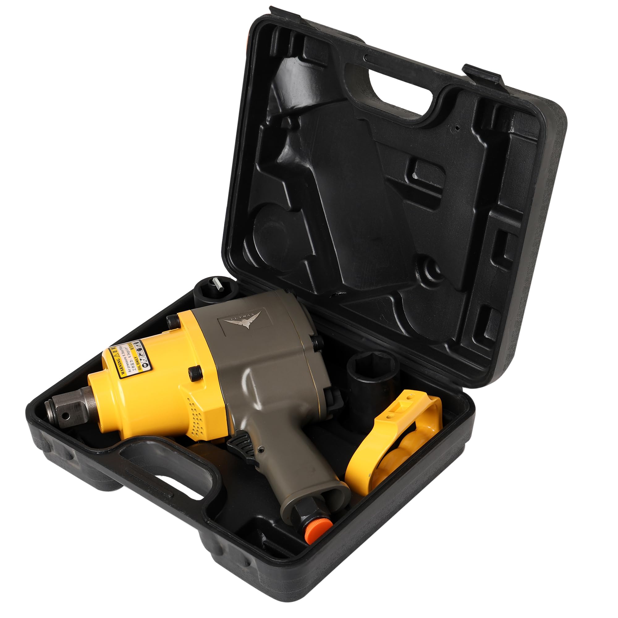 HYCO Heavy Duty 1 Inch Pneumatic Impact Wrench Max Torque 1600NM