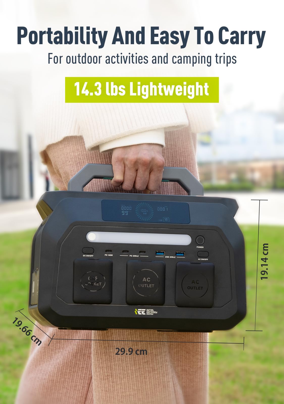 Amazon.com : IEETek P800 Portable Power Station,512Wh LiFePO4