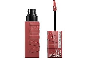 Super Stay Vinyl Ink Longwear Lipcolor: Peppy, Pink That Stays Put!