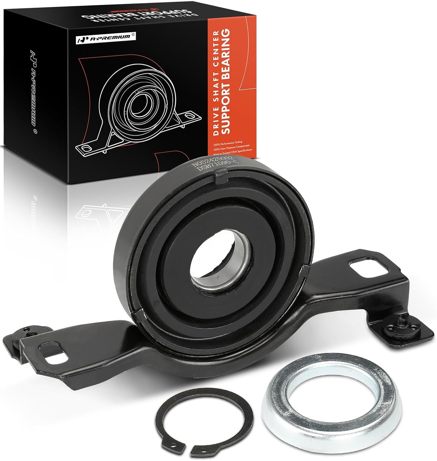 A-Premium Drive Shaft Center Support Bearing Compatible with Cadillac SRX 2004-2006, SRX Base 2007-2009, RWD, Automatic Transmission, Driveshaft Carrier Bearing