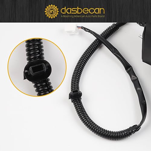 Miniatura 10 de Dasbecan Espejo lateral derecho del pasajero compatible con Honda Civic 2022-2025 con vidrio eléctrico, plegable manual, combina con cristal negro