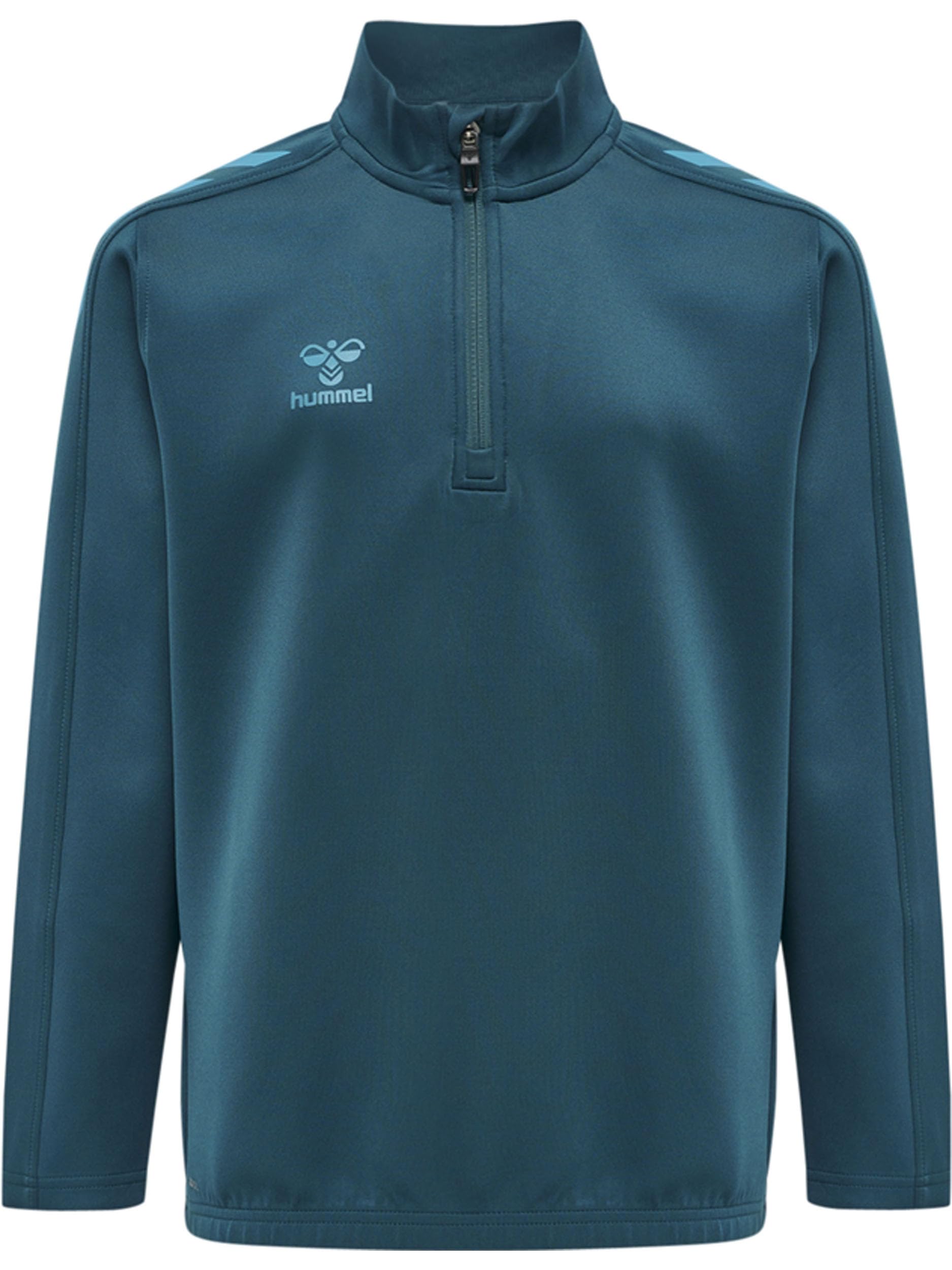 hummel Hmlcore Xk Half Zip Poly Sweat Kids Maglia di Tuta Unisex-Bambini e Ragazzi