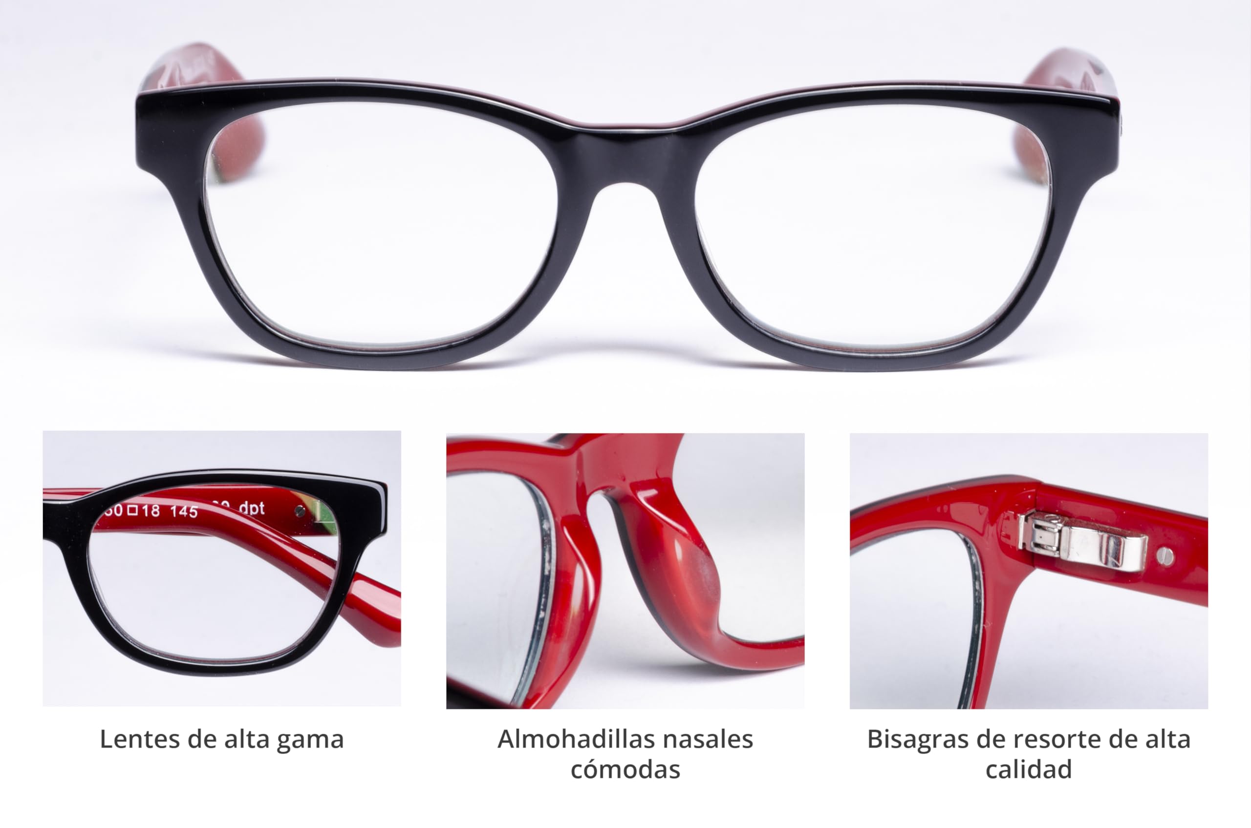 Edison & King Gafas presbicia Hombre »Endless« con Cristales Premium