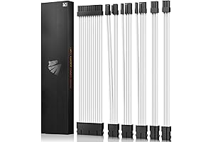 16AWG GPU Cable Extension ATX/EPS/8-pin PCI-E/6-pin PCI-E for ATX Power Supply