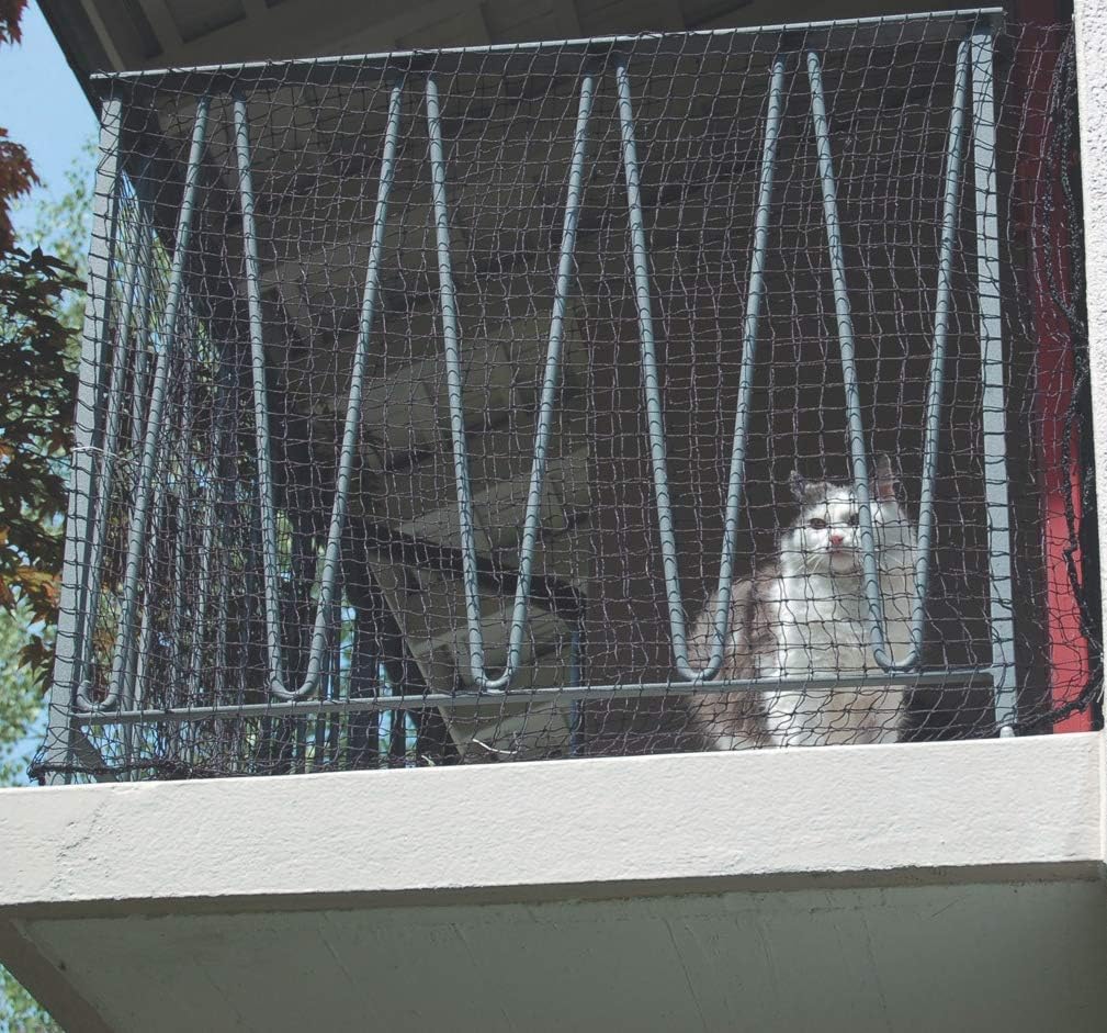 Windhager 06777 Attachment Rope for Cat Protection Netting 20 m Black